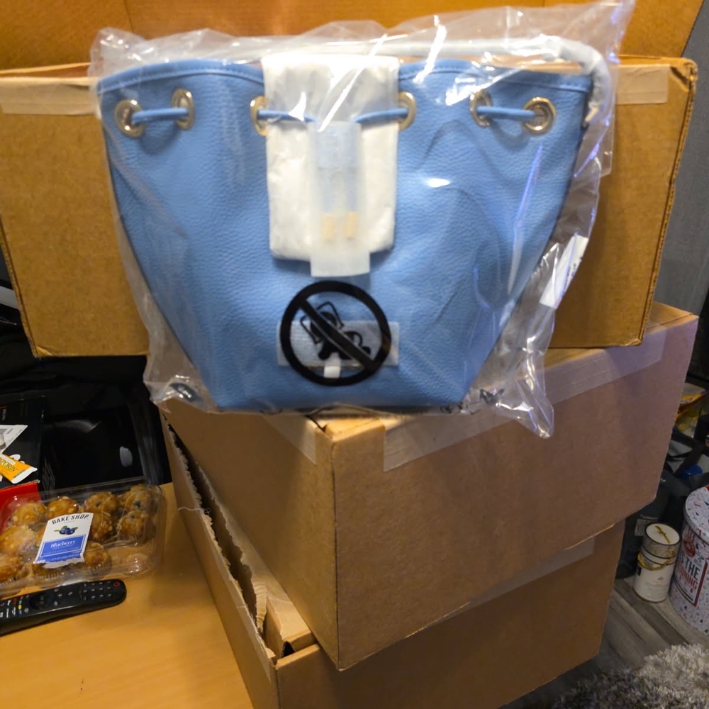 Stylish Blue Women's Bag